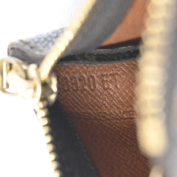 LOUIS VUITTON Pochette Cles Coin Case Wallet Monogram Leather BN - Picture 15 of 16